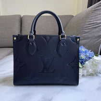 LV-Inspired On The Go With Dust Bag (Black)