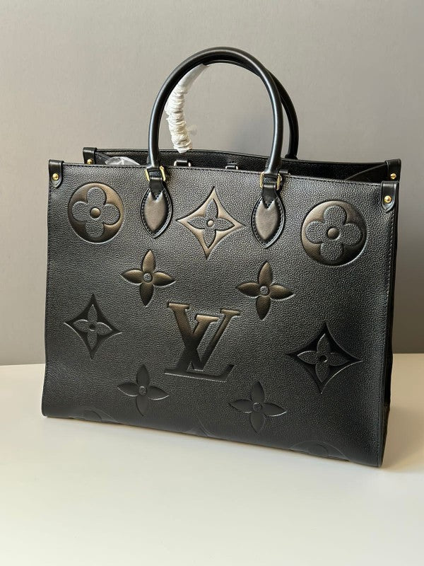 LV-Inspired On The Go With Dust Bag (Black)