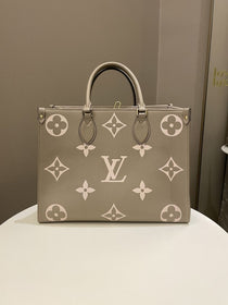 LV-Inspired On The Go With Dust Bag (Khaki)