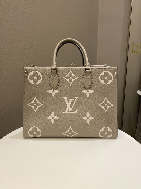 LV-Inspired On The Go With Dust Bag (Khaki)