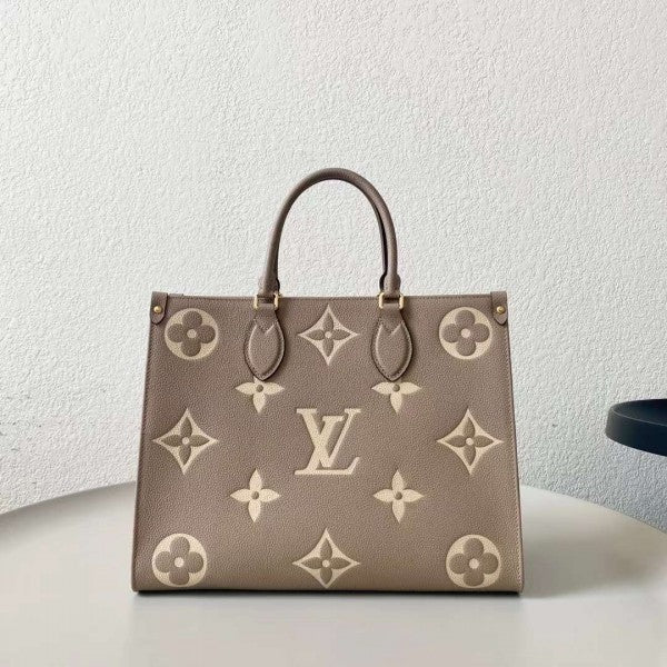 LV-Inspired On The Go With Dust Bag (Khaki)