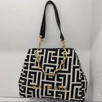 Balmain Jacquard Tote Bag With Dust Bag