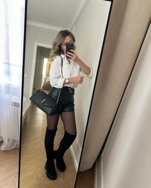 YSL-Inspired Calypso Shoulder Bag With Dust Bag (Black)