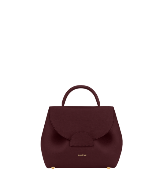 Numero Polen E Nano Bag With Box (Wine-Red)