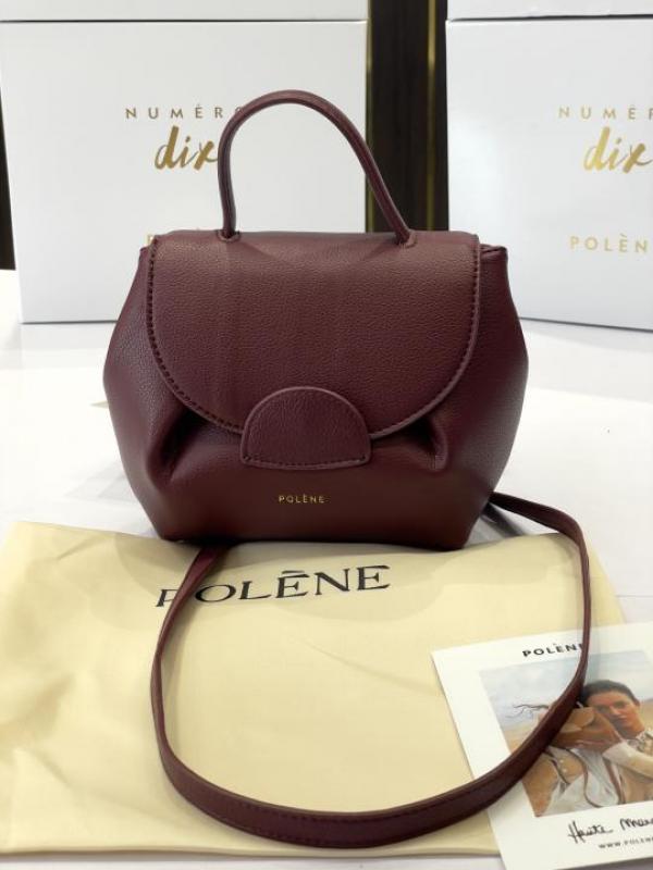 Numero Polen E Nano Bag With Box (Wine-Red)