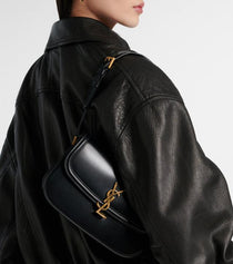 Ysl-Inspired Solferino Shoulder Bag With Box (Black)
