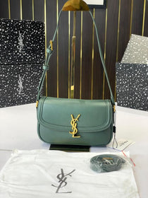 Ysl-Inspired Solferino Shoulder Bag With Box (Green)