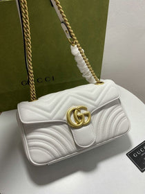 G-inspired Marmont Premium With Box (White)