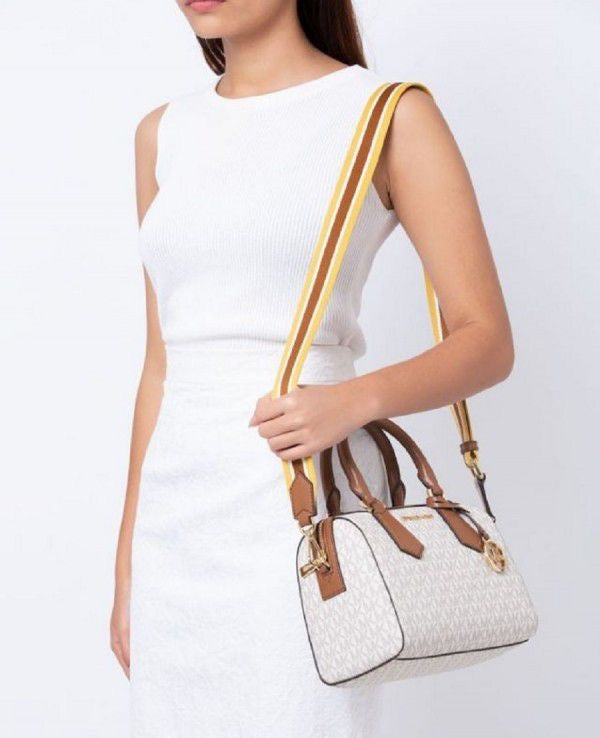 MK-inspired Speedy Boston 22cm Bag with Dust Bag And Carry Bag (Biege-Brown)