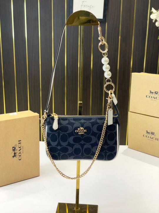 C-Inspired Nolita With Box (Blue-Jacquard)