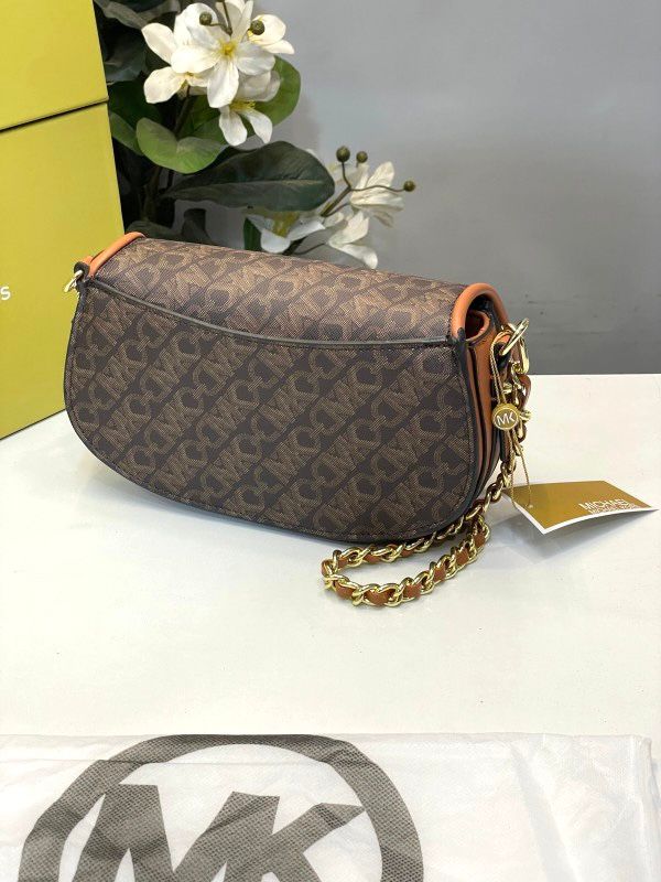 MK-Inspired Mila Shoulder Bag With Box (coffee)