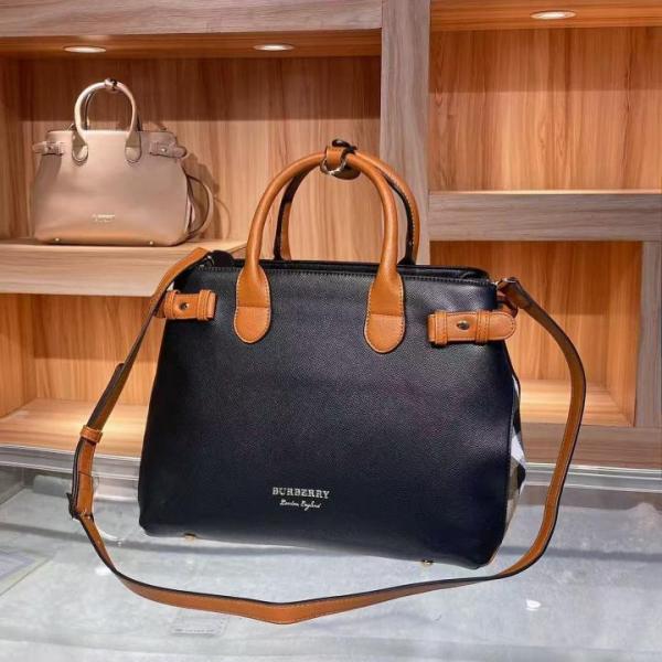 BB-inspired Porsum Signature Bag With Dust Bag (Black-Brown)