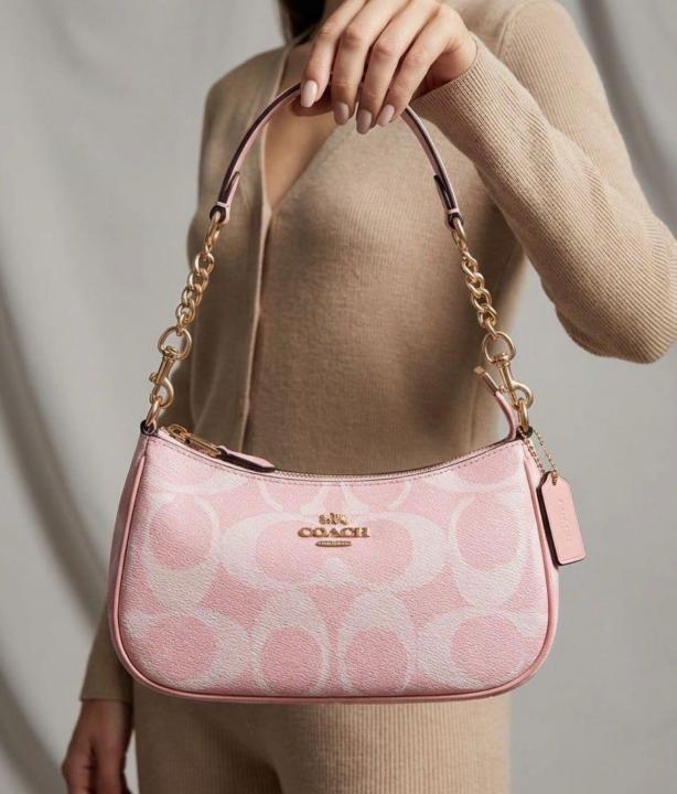 C-inspired Teri Hobo Bag With Box (Pink)