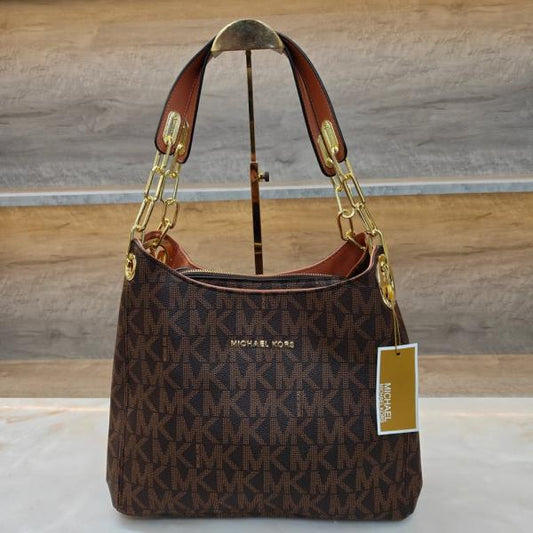 MK-inspired Fulton Handbag With Dust Bag (Brown)