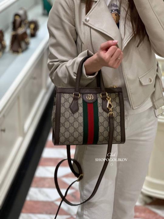 G-inspired Ophidia Small Tote Bag With Box