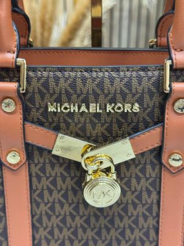 MK-Inspired Hamilton Handbag With Dust Bag (Brown) Secondary image
