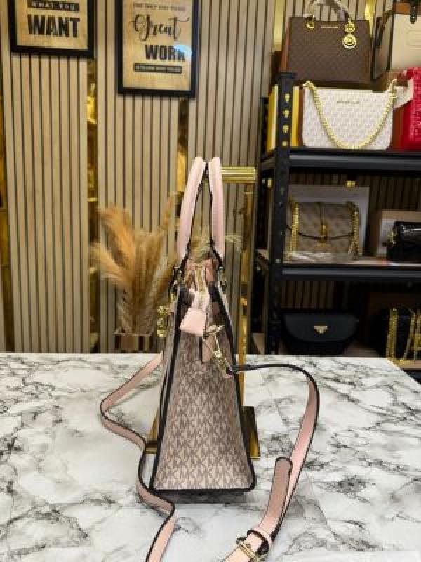 MK-inspired Hamilton Handbag With Dust Bag (Pink)