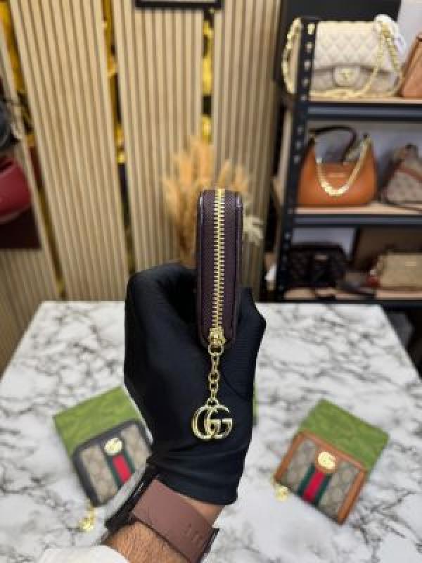 G-inspired GG Supreme Canvas Ophidia Mini Wallet With Stripe Including Box
