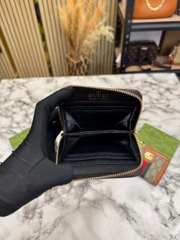 G-inspired GG Supreme Canvas Ophidia Mini Wallet With Stripe Including Box