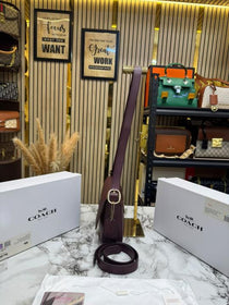 C-Inspired Etta Flap Crossbody Bag With Box And Dust Bag (Wine)