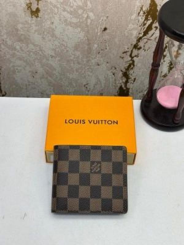 LV-Inspired Brown Premium Wallet With Box