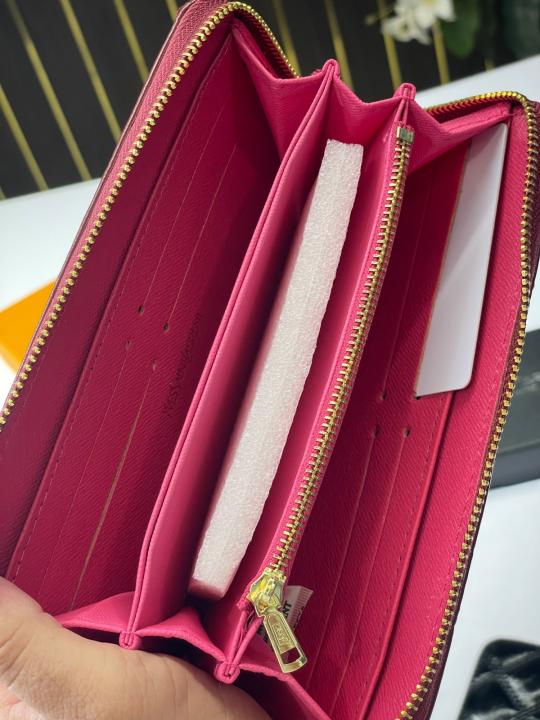 YSL-Inspired Women's Wallet With Box (Wine) Secondary image