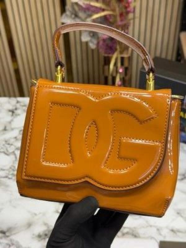 D&G Lacquered Bag (brown)