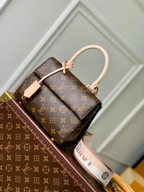 LV-Inspired Cluny Small Handbag With Box