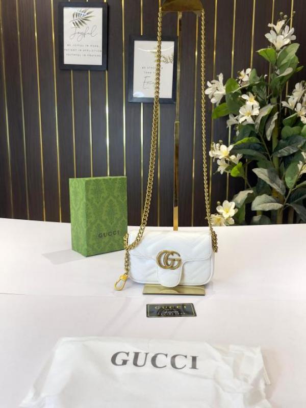 G-Inspired Marmont Super Mini 16cm With Box (white)