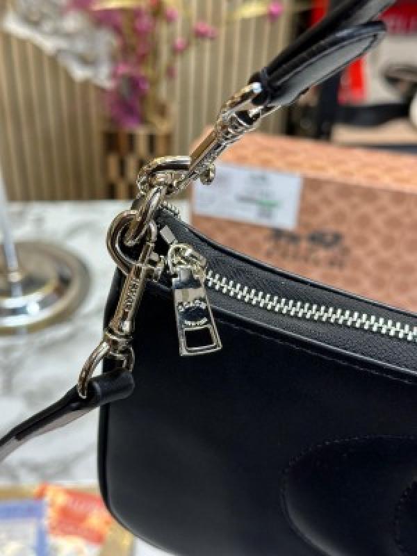 C-Inspired Teri Shoulder Bag With Box And Dust Bag (Black)