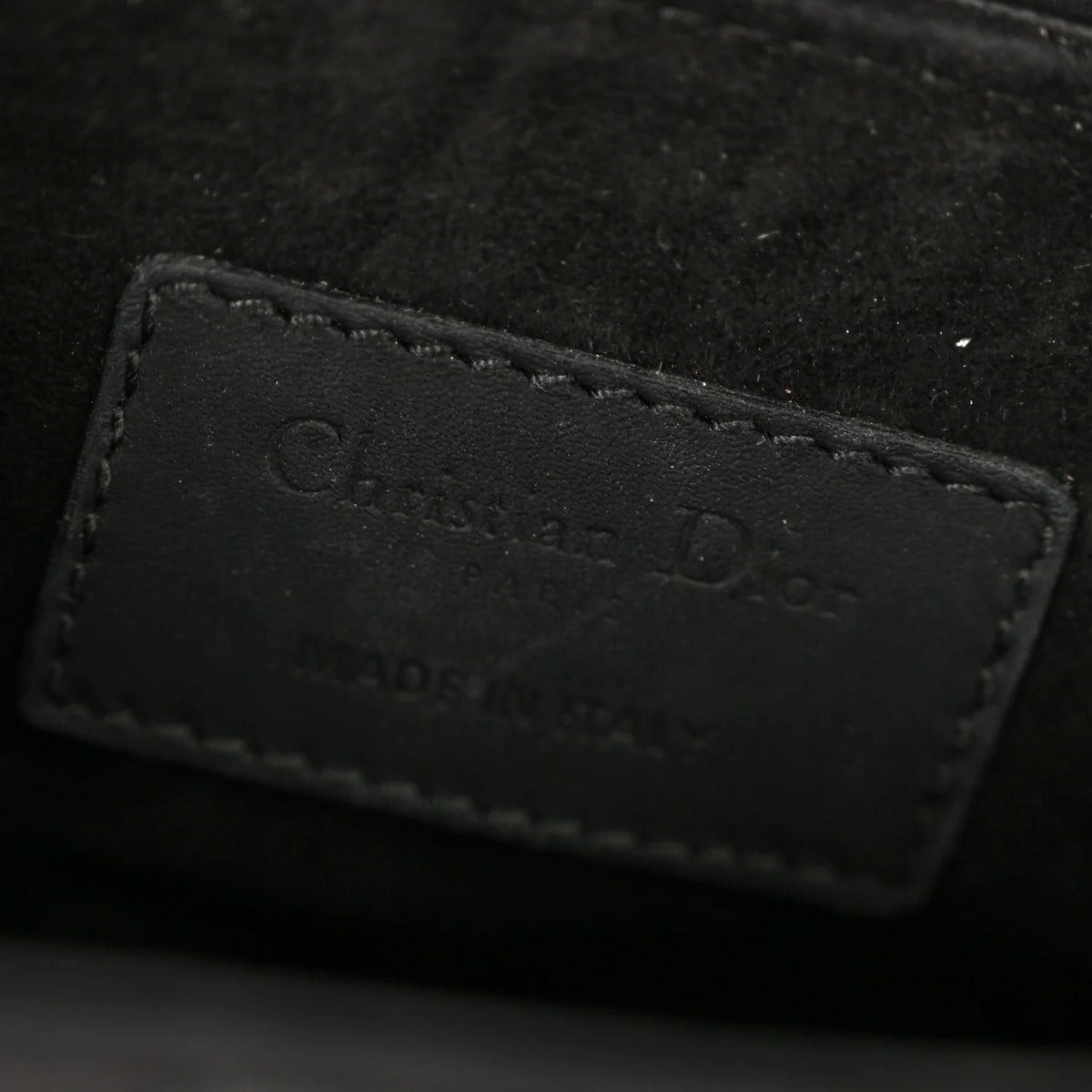 D-Inspired Saddle Bag With Box (Black)