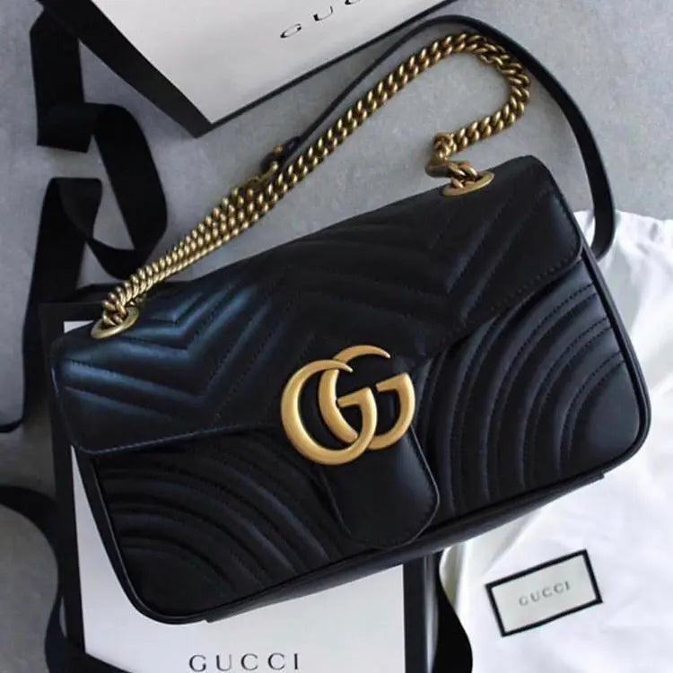 G-Inspired Marmont Premium With Box (Black) Main image