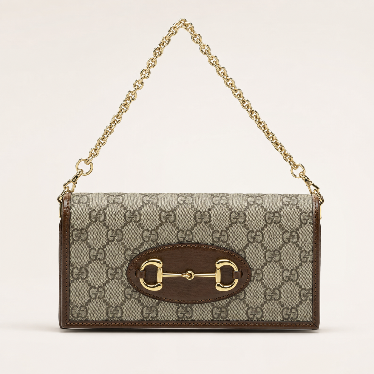 G-Inspired Horsebit 1955 GG Supreme Mini Shoulder Bag With Box and Dust Bag