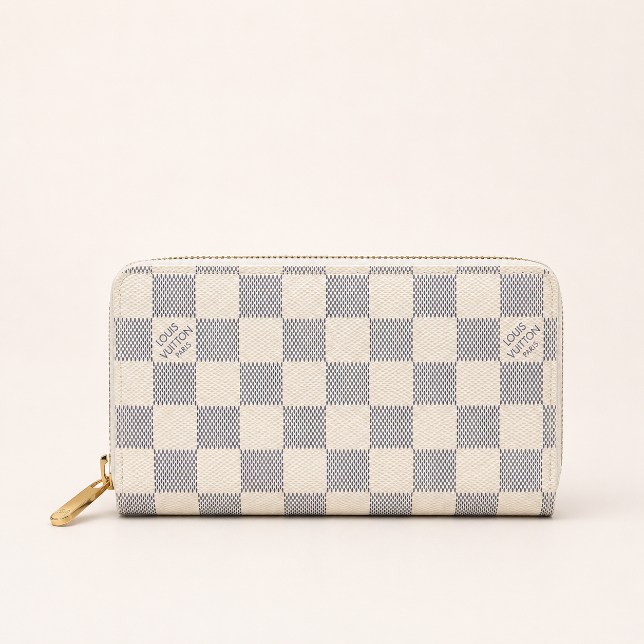 LV-Inspired Premium Wallet With Box (White Style)