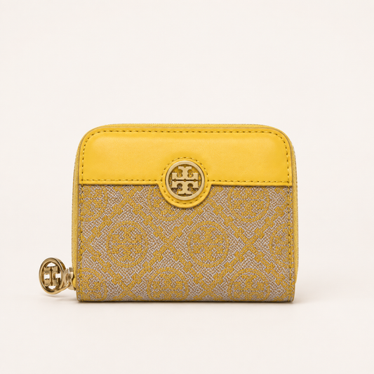 TB-Inspired Premium Ladies Wallet (Yellow)