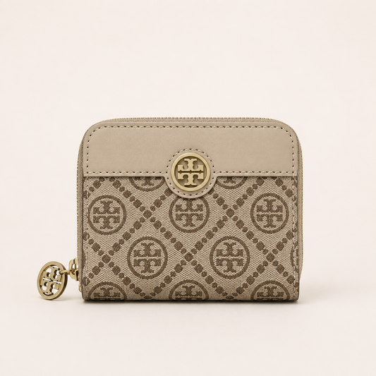 TB-Inspired Premium Ladies Wallet (Apricot)