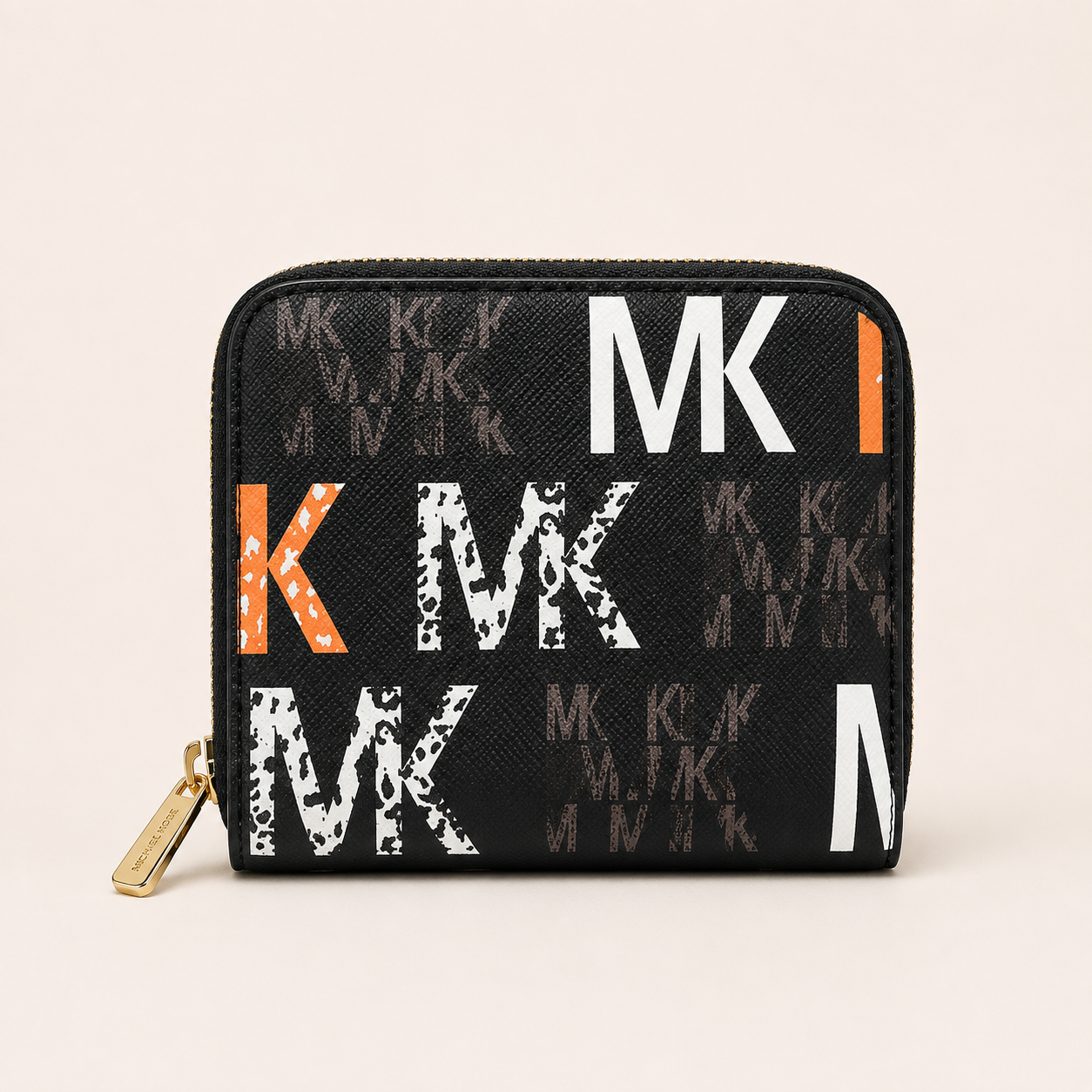 MK-Inspired Mini Premium Wallet With Box (Black)