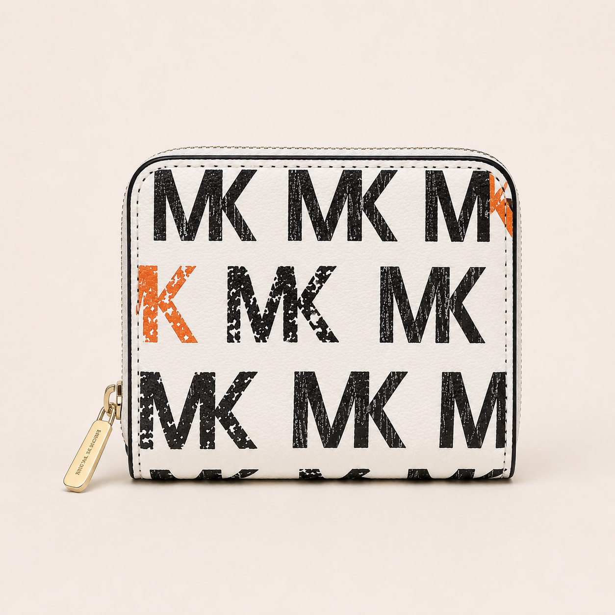 MK-Inspired Mini Premium Wallet With Box (White)