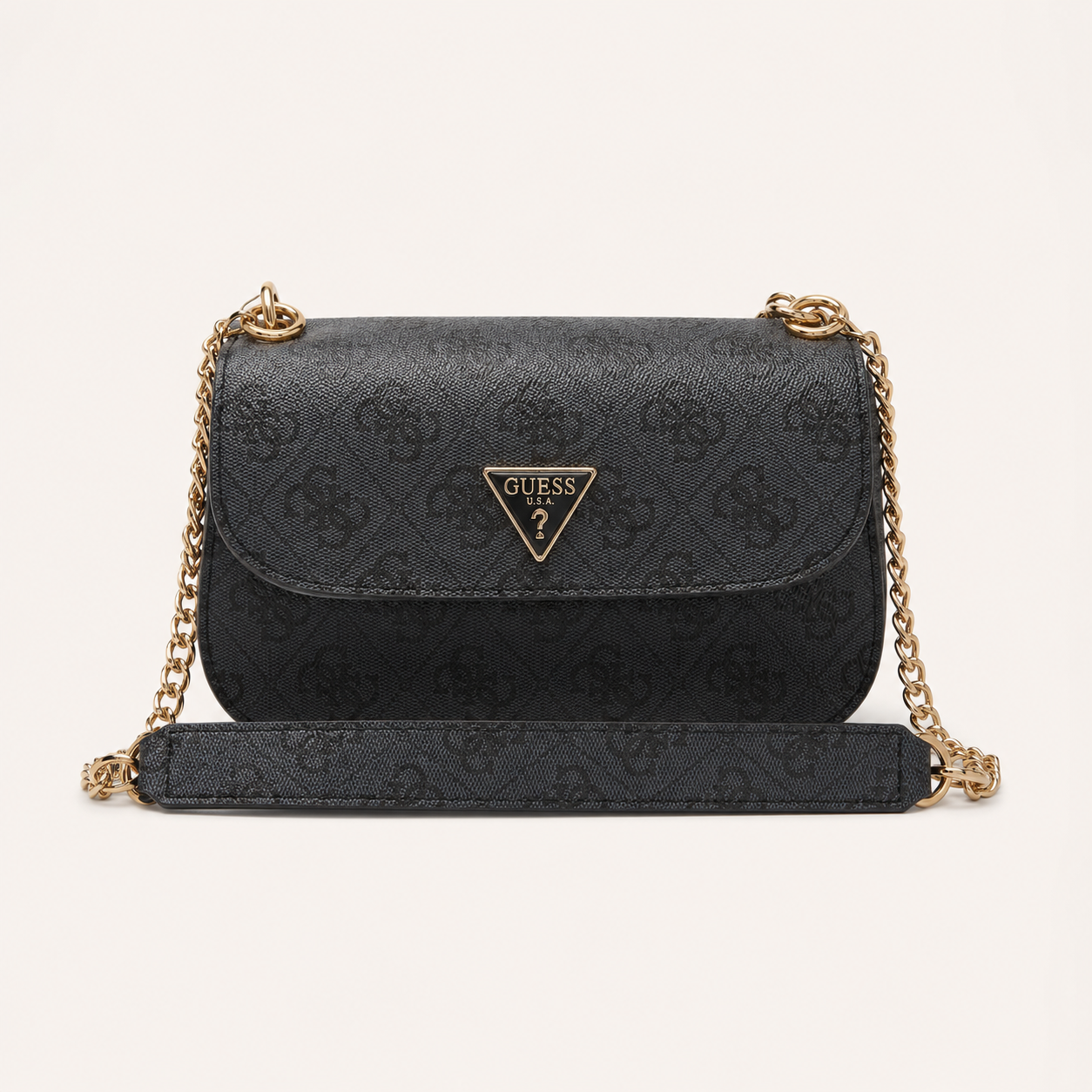 Guess-Inspired Noelle Crossbody Camera Bag With Box And Dust Bag (Grey-Black)
