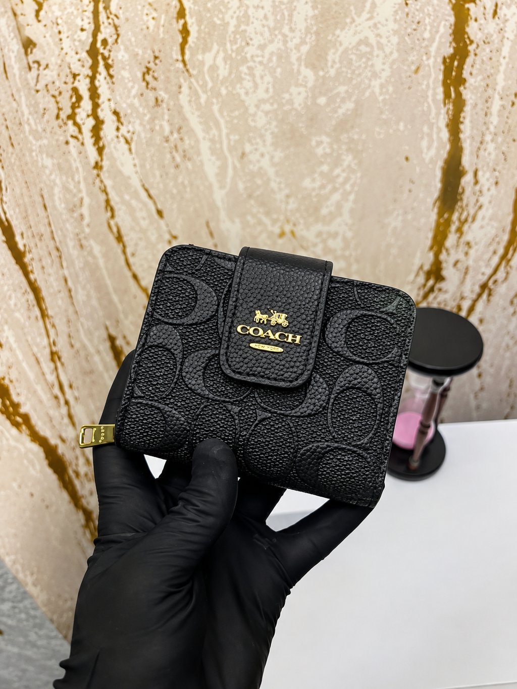 C-Inspired Premium Wallet With Box (Black)
