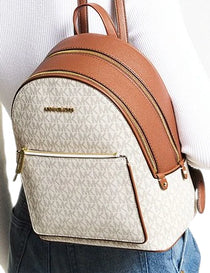 MK-Inspired Adina Backpack With Dust Bag Premium Quality (Beige)