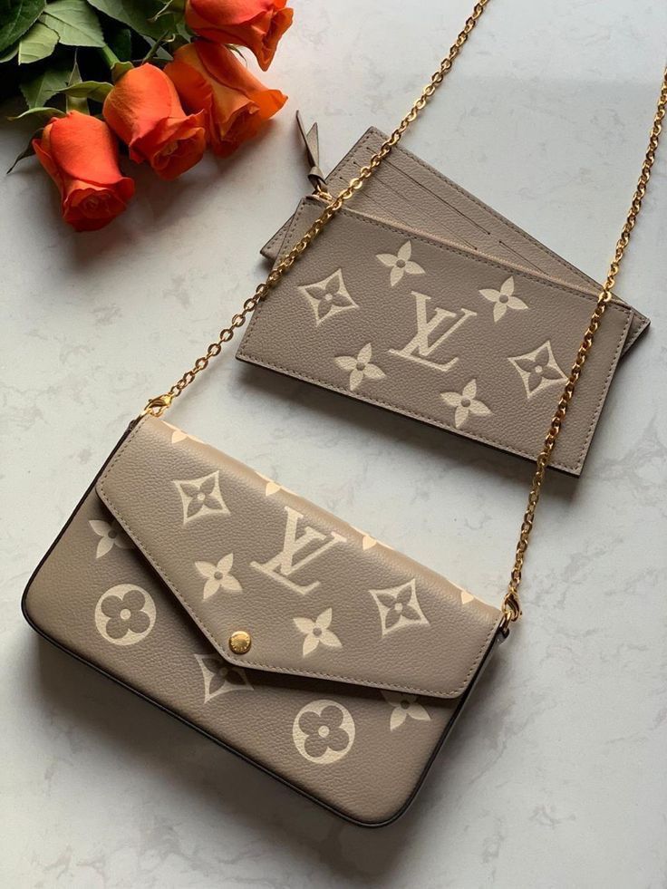 LV-Inspired Felicie With 2 Utility Pouches With Box Main image