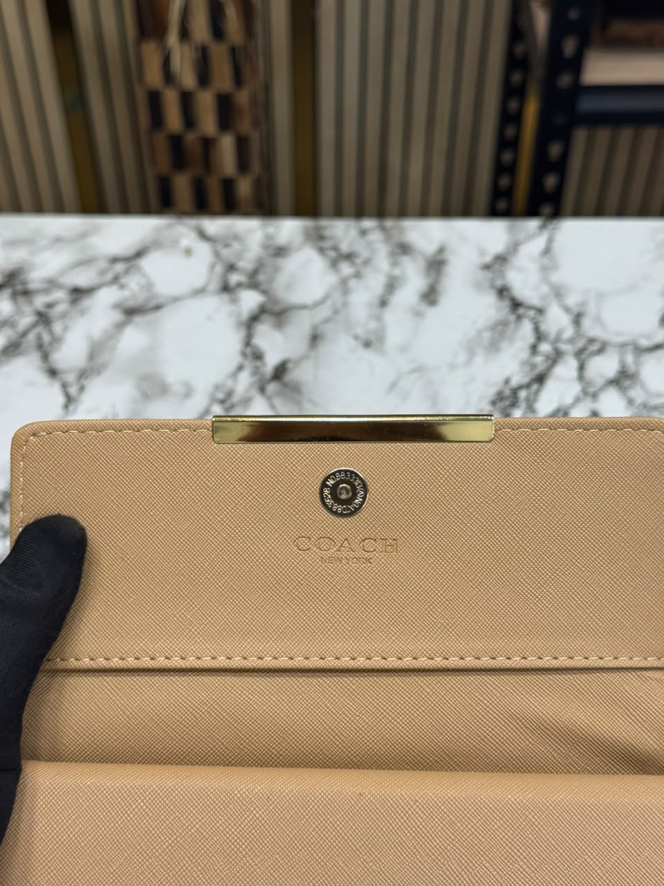C-inspired Premium Long Waller With Box (Apricot)