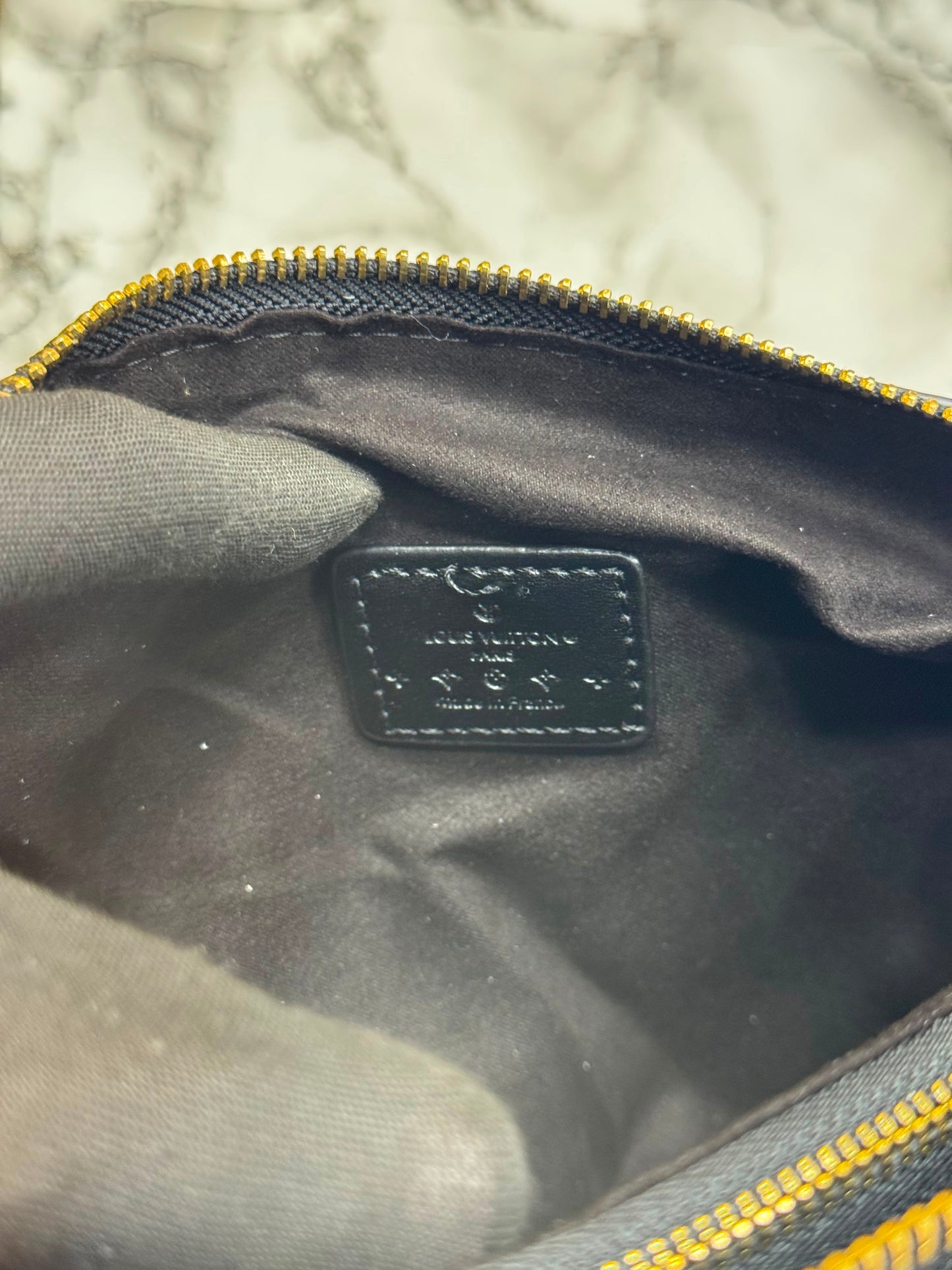 LV-Inspired Monogram Canvas Coussin BB With Double Box And Dust Bag (Black)