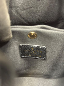 LV-Inspired Neo Noe BB Giant Monogram Leather Bucket Bag (Grey)