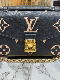 LV-Inspired Pochette Metis Reverse Monogram Mini Bag With Double Box And Dust Bag