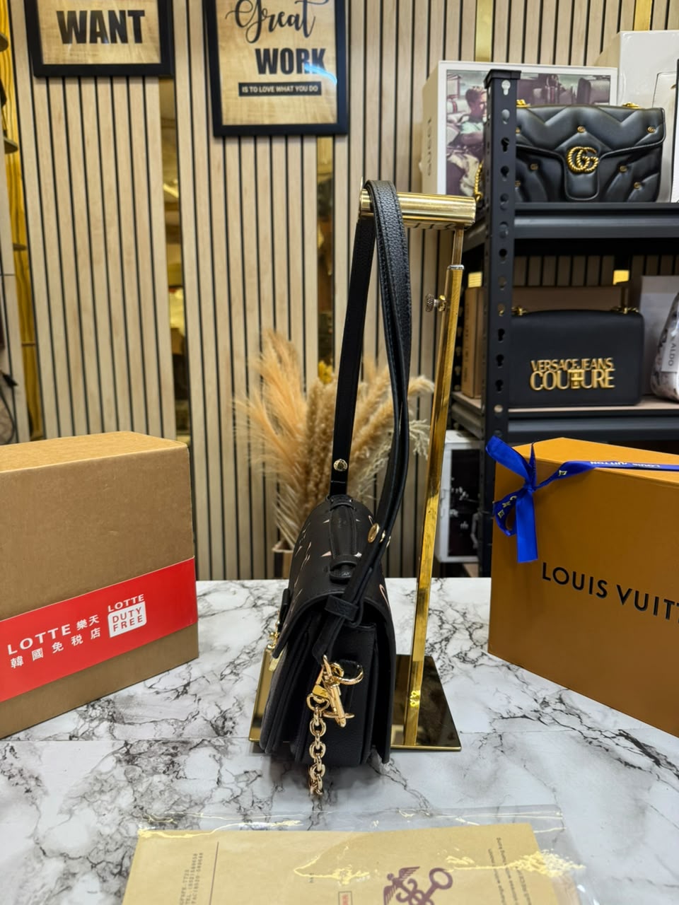 LV-Inspired Pochette Metis Reverse Monogram Mini Bag With Double Box And Dust Bag