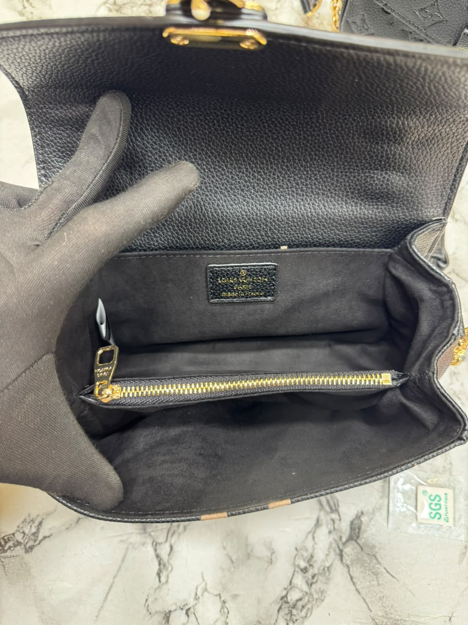 LV-Inspired Pochette Metis Reverse Monogram Mini Bag With Double Box And Dust Bag