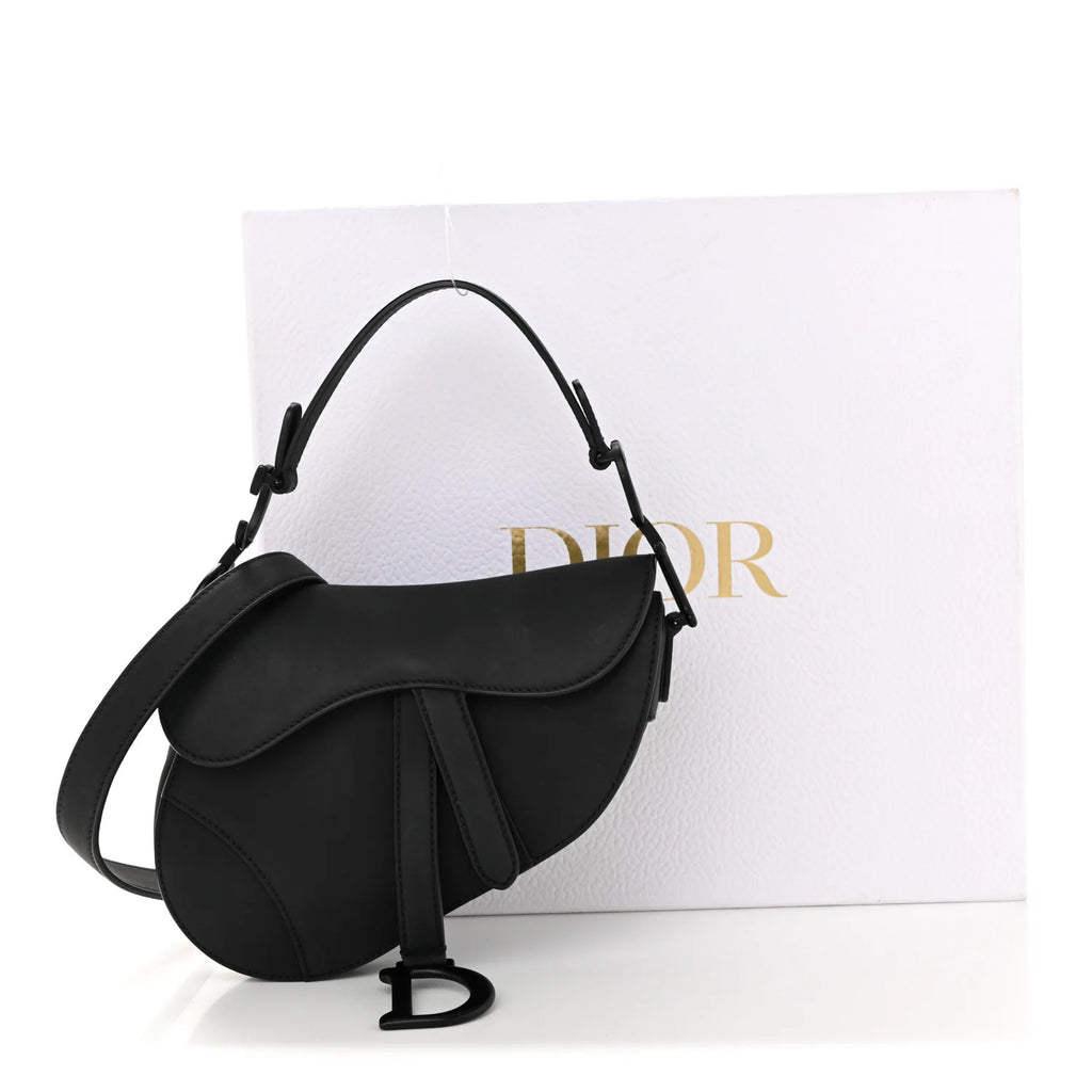 D-Inspired Saddle Bag With Box (Black)