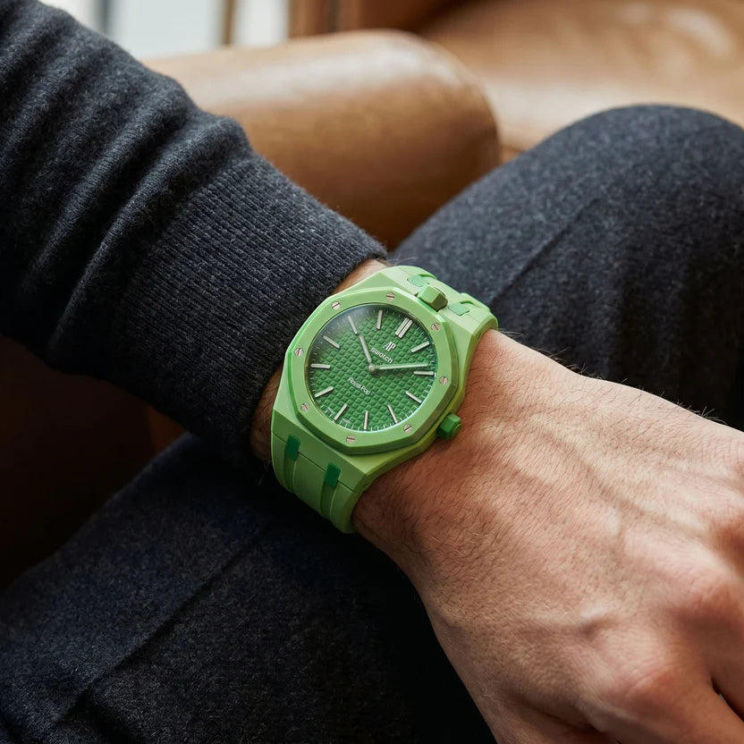 AP x Swatch Royal Pop With Strap (Green Eight)